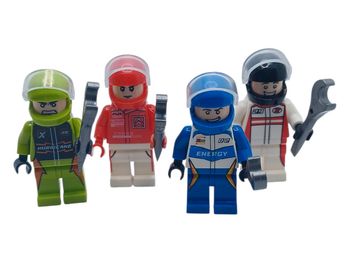 Lot 4 Figurines Mecano-Compatible Lego