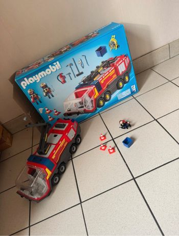 Véhicule de pompier Playmobil