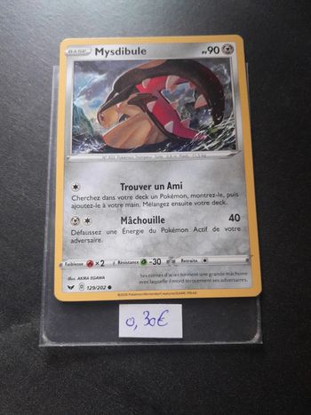 Carte Pokémon Mysdibule 129/202