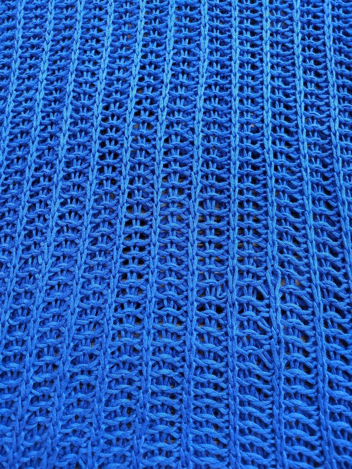 Tunique mi-longue bleu marine à mailles – Taille M/L – Très bon état - photo numéro 2