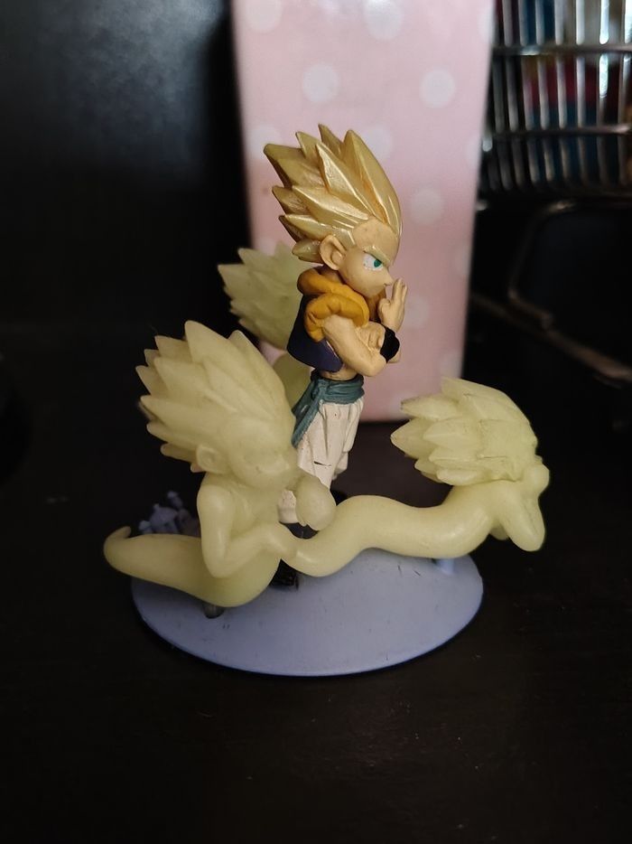 Gashapon Dragon Ball Z Imagination HG Gotenks (Version Glow in the dark) RARE - photo numéro 3