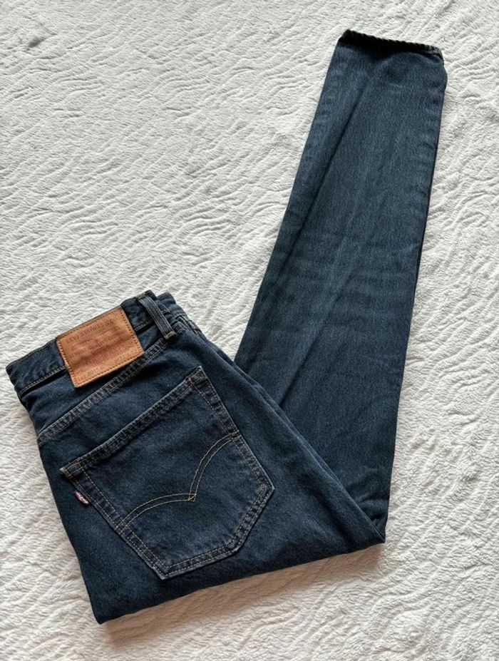 Jean levi’s lot 501 S bleu foncé homme coupe slim taille W28 38 M L32