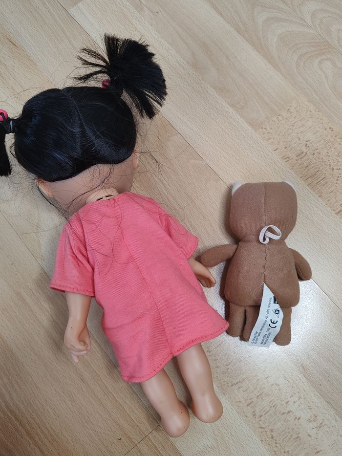 Poupée Boo avec son doudou Monstre et Cie - photo numéro 2