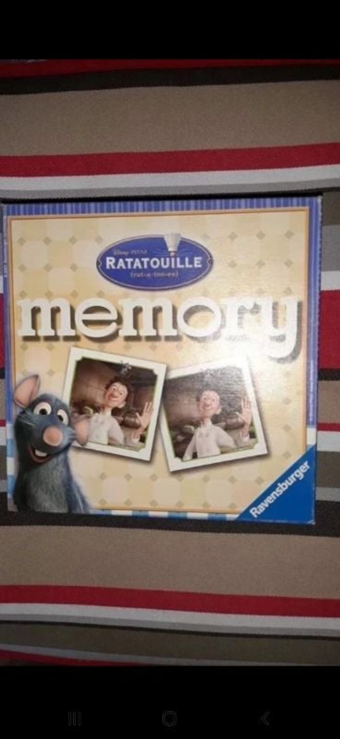 jeu memory Ratatatouille (Ravensburger) :