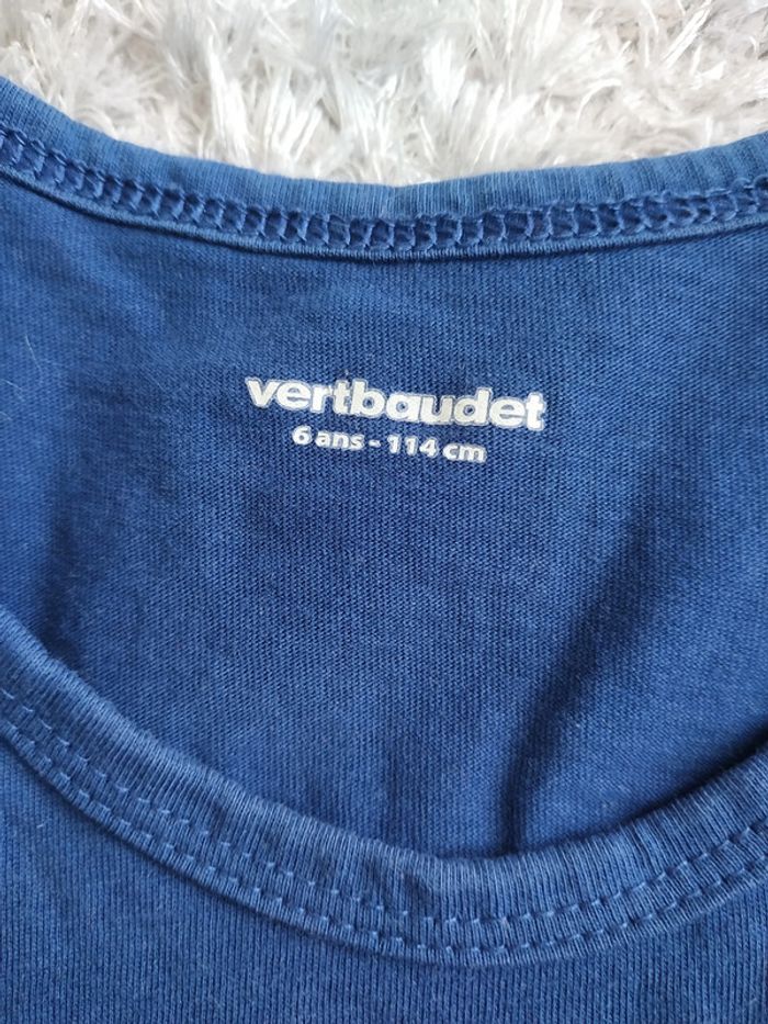 Débardeur bleu marine 6 ans Vertbaudet - photo numéro 2