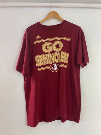 T-shirt rouge bordeaux Adidas Taille XL homme