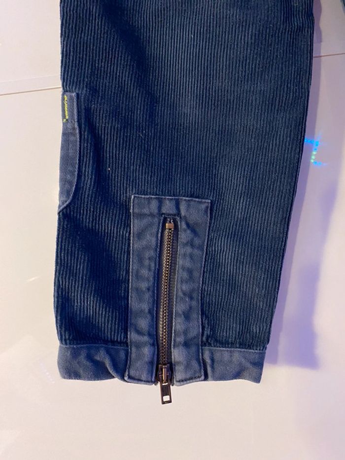 Pantalon en velours côtelé uni - photo numéro 8