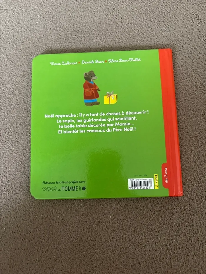 Petit ours Braun fête Noël - photo numéro 3