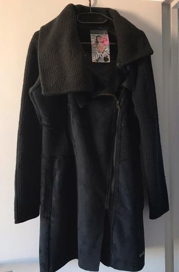 Duffle-coat Desigual (noir), L / 40 / 12