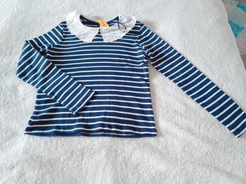 Blouse col claudine 8 ans