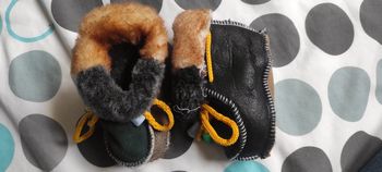 Chausson mocassins chaud artisanale esquimaux