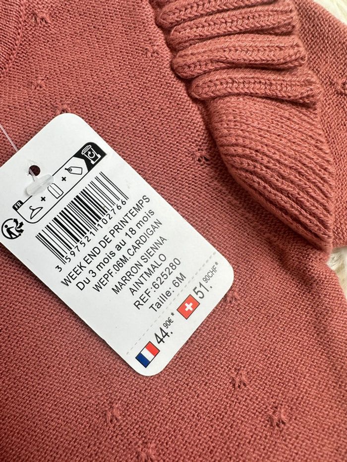 Cardigan marese taille 6 mois - photo numéro 5