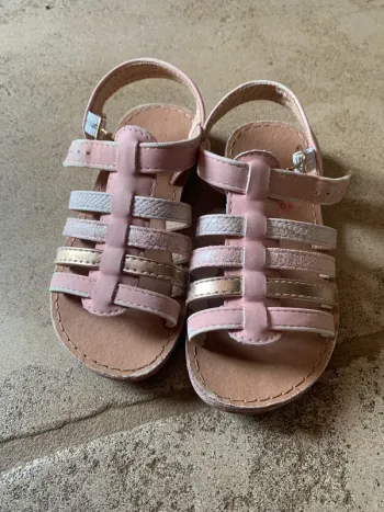 Sandales rose 26