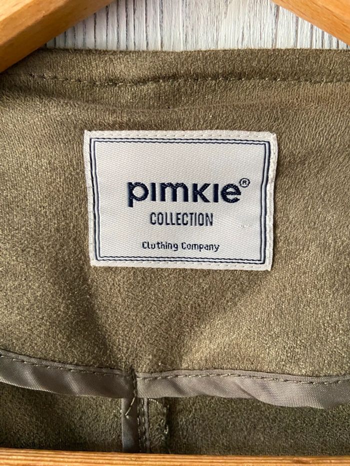 đ€ Veste en suĂ©dine kaki Pimkie Taille M đ€ - photo numĂ©ro 4