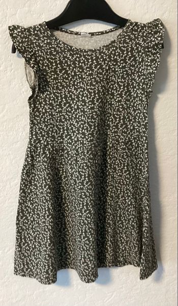 Robe manches volants 5 ans