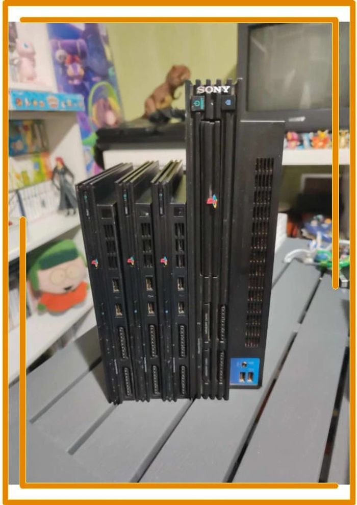 Lot de 4 ps2 pour pièces