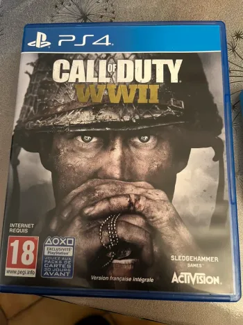 Jeu ps4 call of duty wwll