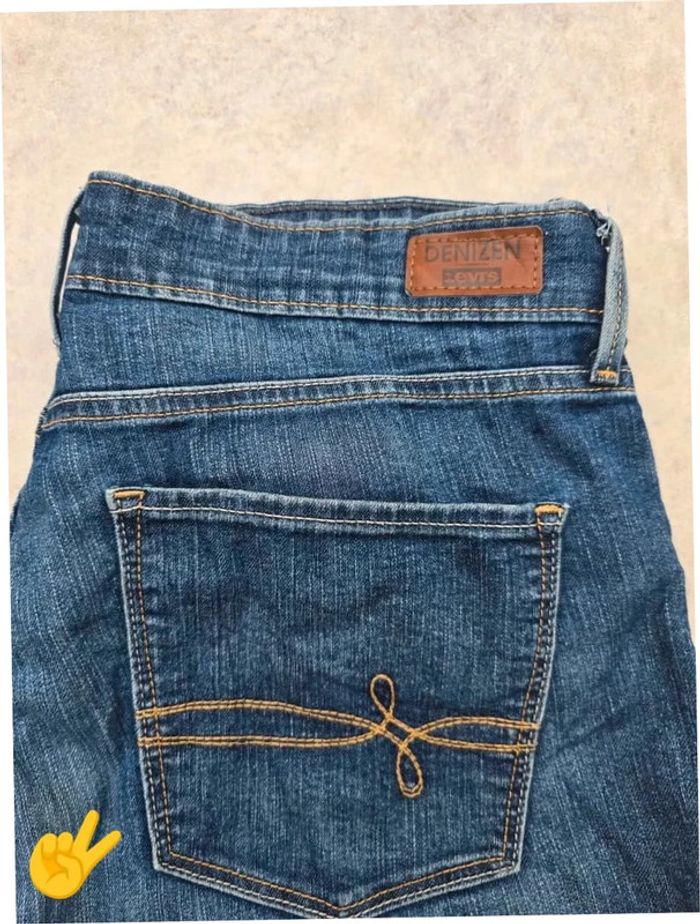Short Levi's Denizen W34 FR44 Bleu Homme men #SHO38 - photo numéro 2