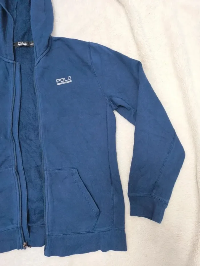 Sweat zippé XL adolescent ou S Homme Ralph Lauren Polo Sport - photo numéro 6