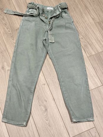 Pantalon cargo kaki