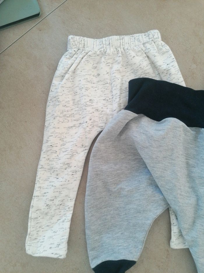 Lot de 4 pantalons souple 6 mois 68cm - photo numéro 3