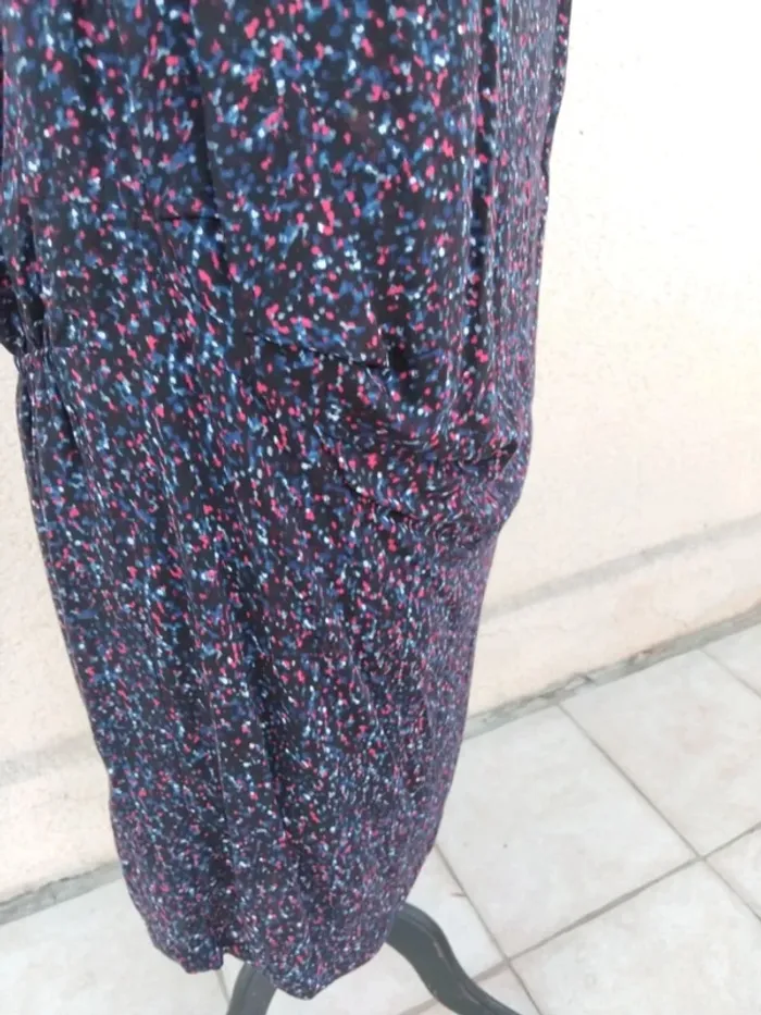 Robe  atypique Comptoir des cotonniers t42 100% viscose - photo numéro 10