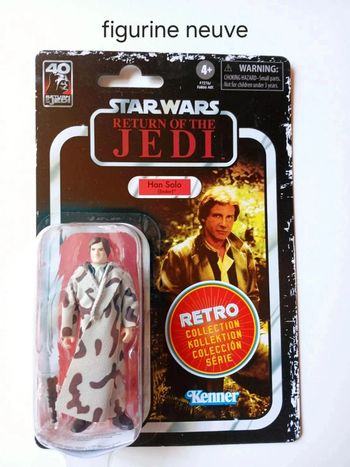 Figurine Star Wars Han Solo Endor Retro Collection Return of the Jedi