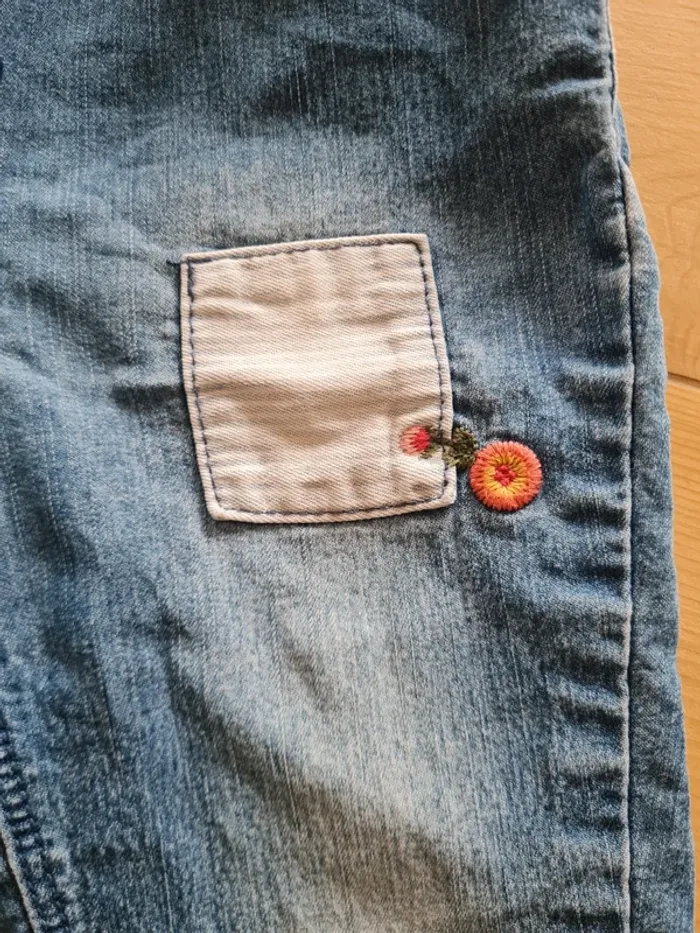 Pantalon jeans 18 mois fille - photo numéro 2