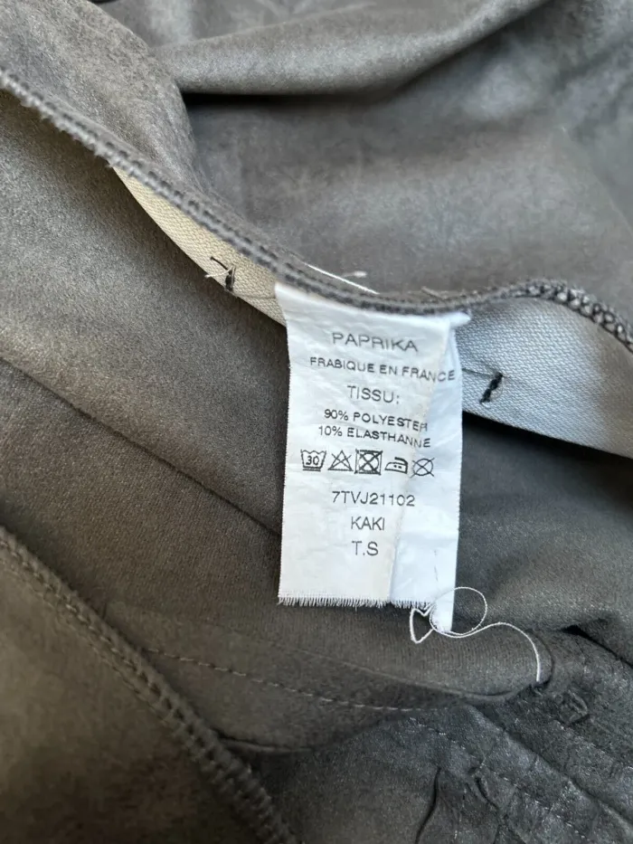 Jupe kaki/gris Paprika - Taille S - photo numéro 4