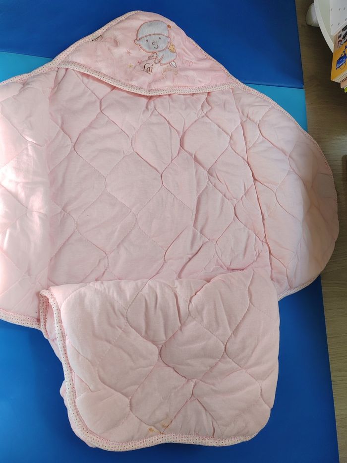 Nid d'ange hiver nouveau né fille - photo numéro 2