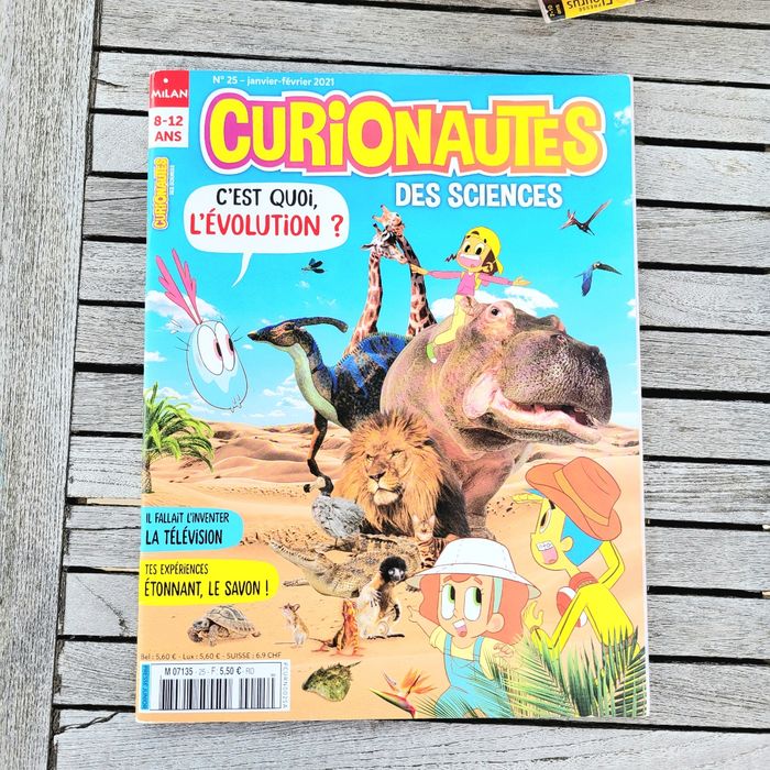 Lot de 9 Curionautes des sciences - photo numéro 6