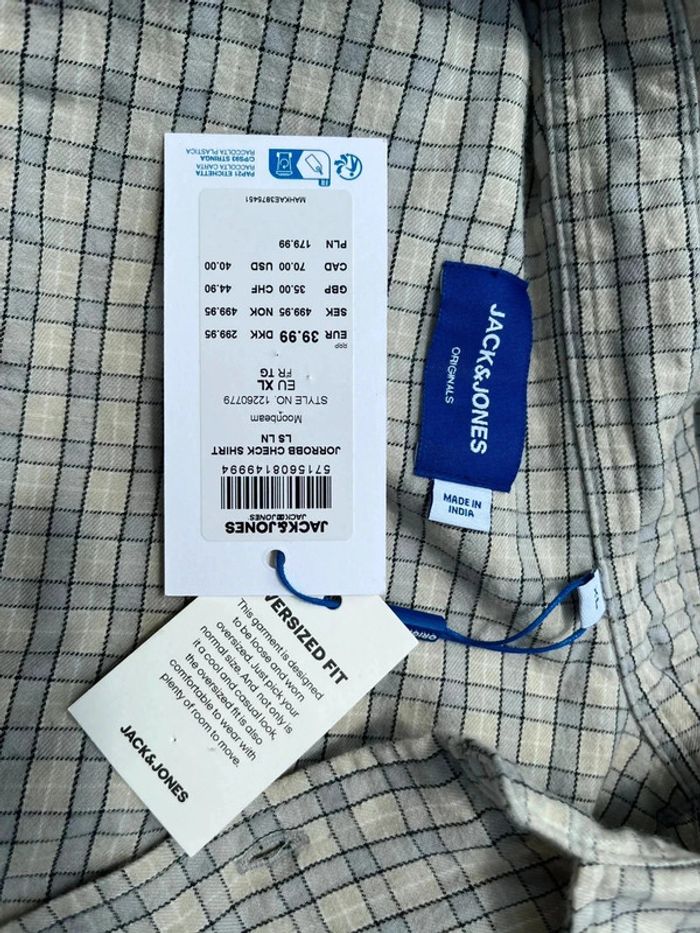 Chemise jack et jones taille XL neuf avec étiquette - photo numéro 4