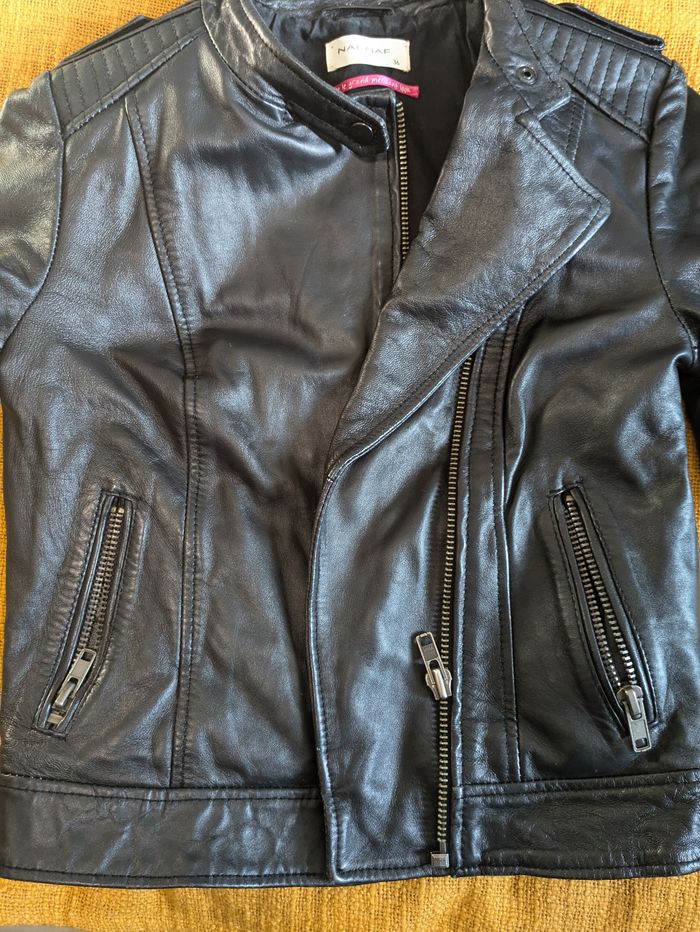 Perfecto cuir Naf Naf - photo numéro 7