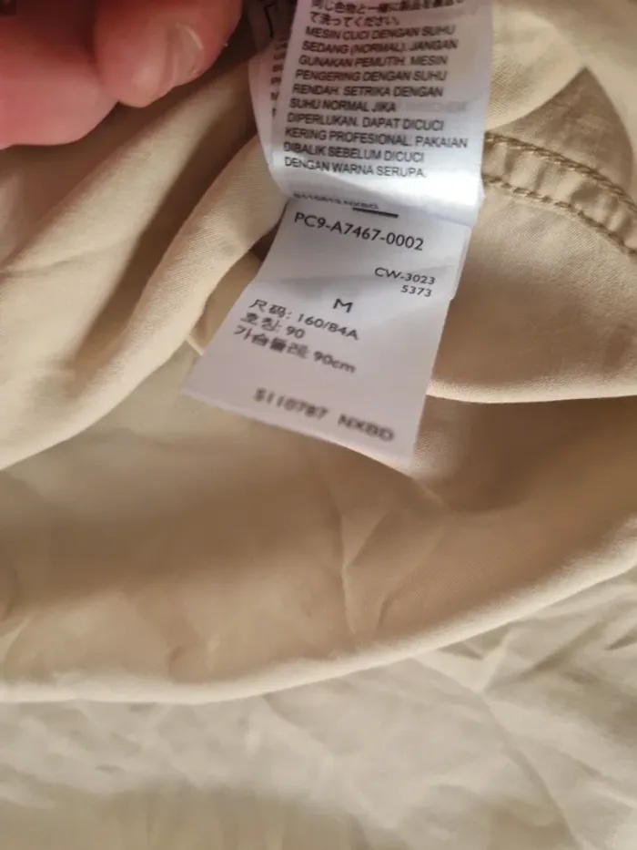 Chemise beige levis taille m tres bon etat - photo numéro 7