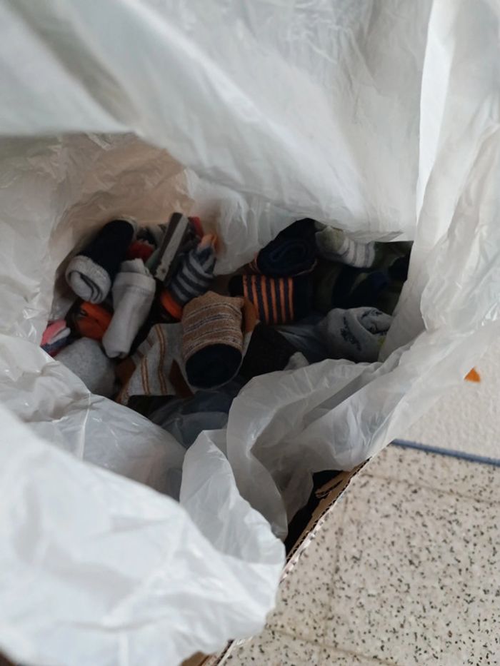 Carton 0 2 ans chaussettes chapeaux casquettes - photo numéro 3