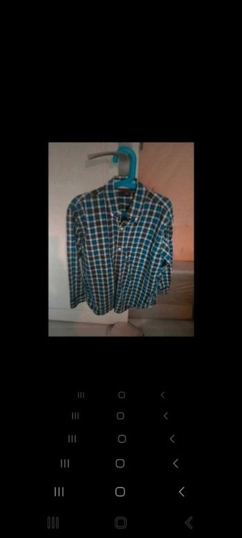Chemise à carreaux