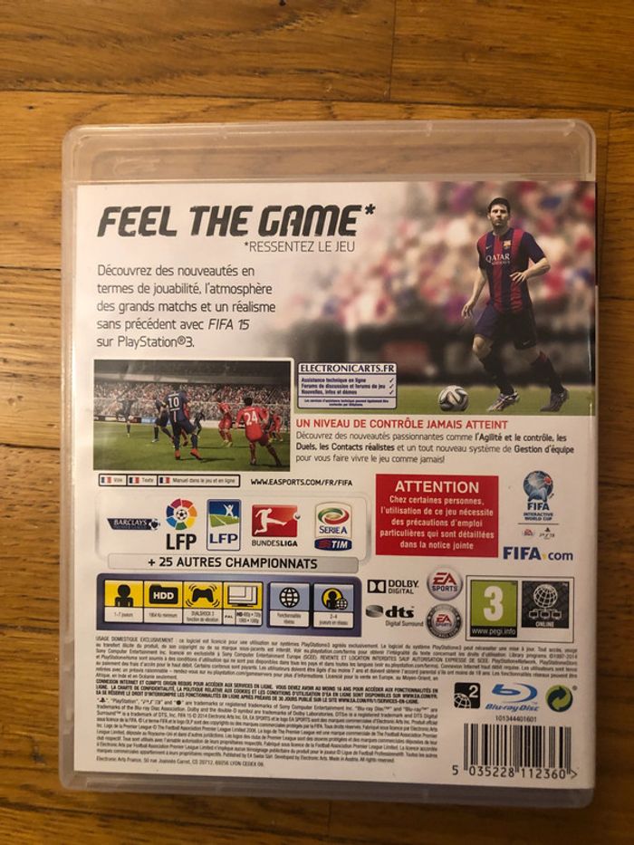 Jeu PS3 Fifa 15 - photo numéro 2