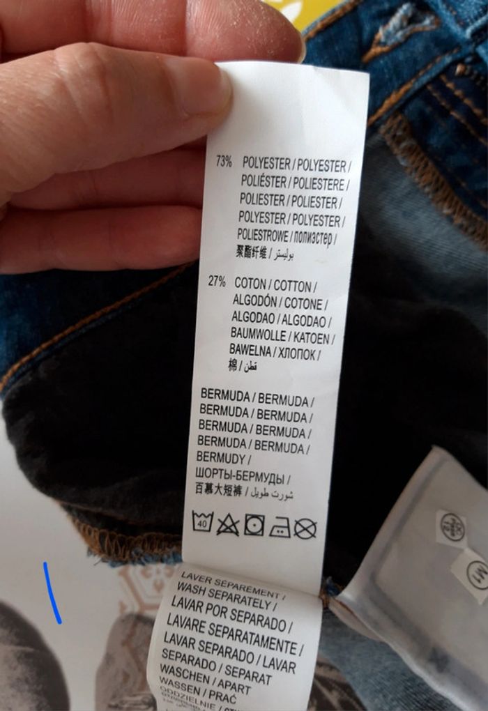 Bermuda slim taille 38 - photo numéro 7