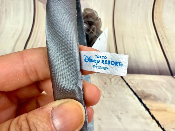 (serre tête) oreilles de Minnie nouveauté 2025 modèle froufrou organza marron rose Tokyo Disneyland - photo numéro 5