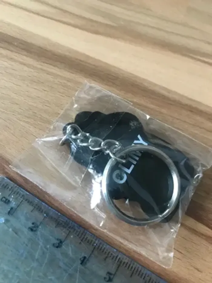 porte clé vert neuf toujours en sachet jamais utilisé - photo numéro 4
