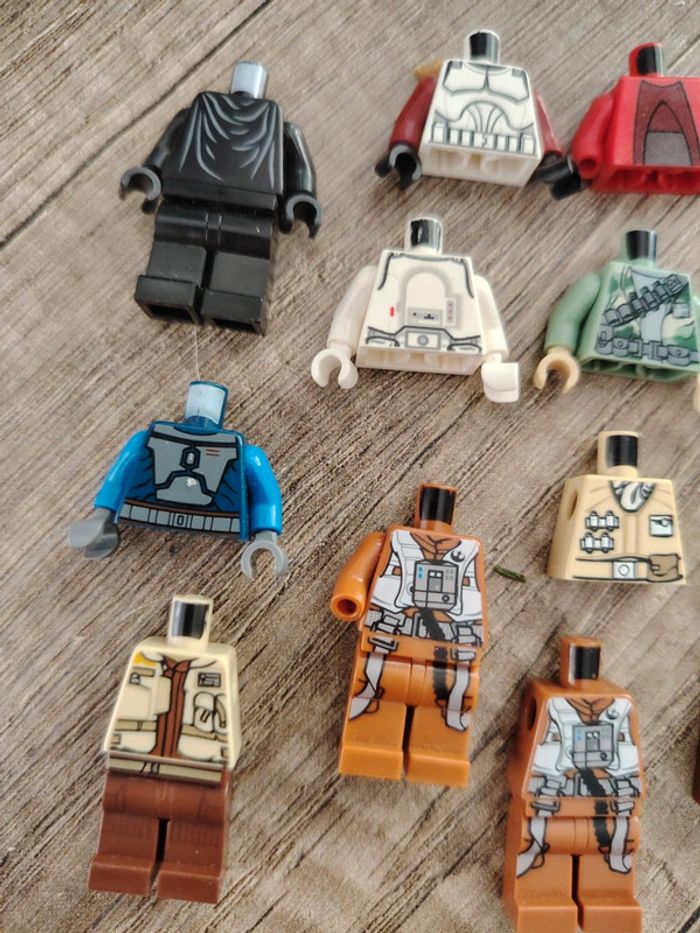 Lot vrac lego star wars torses figurines incomplètes - photo numéro 2
