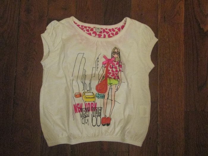 T-shirt fille 4 ans