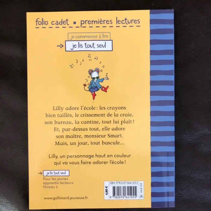 Livre Lilly adore l’école - photo numéro 2