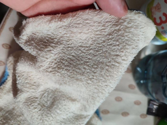 Doudou ours kaloo tricot bleu - photo numéro 3