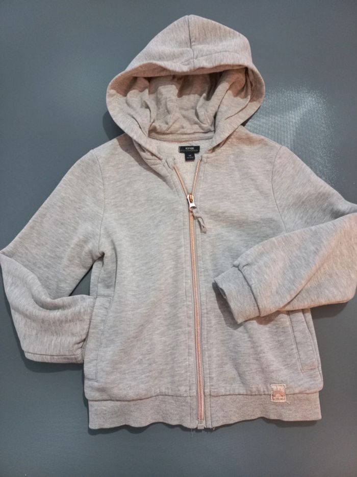 Sweet à zip capuche