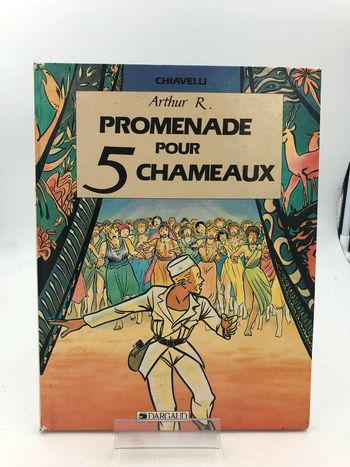 Bande dessinée promenade pour 5 chameaux