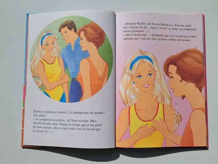 Livre Barbie fait de l'Athlétisme - photo numéro 3