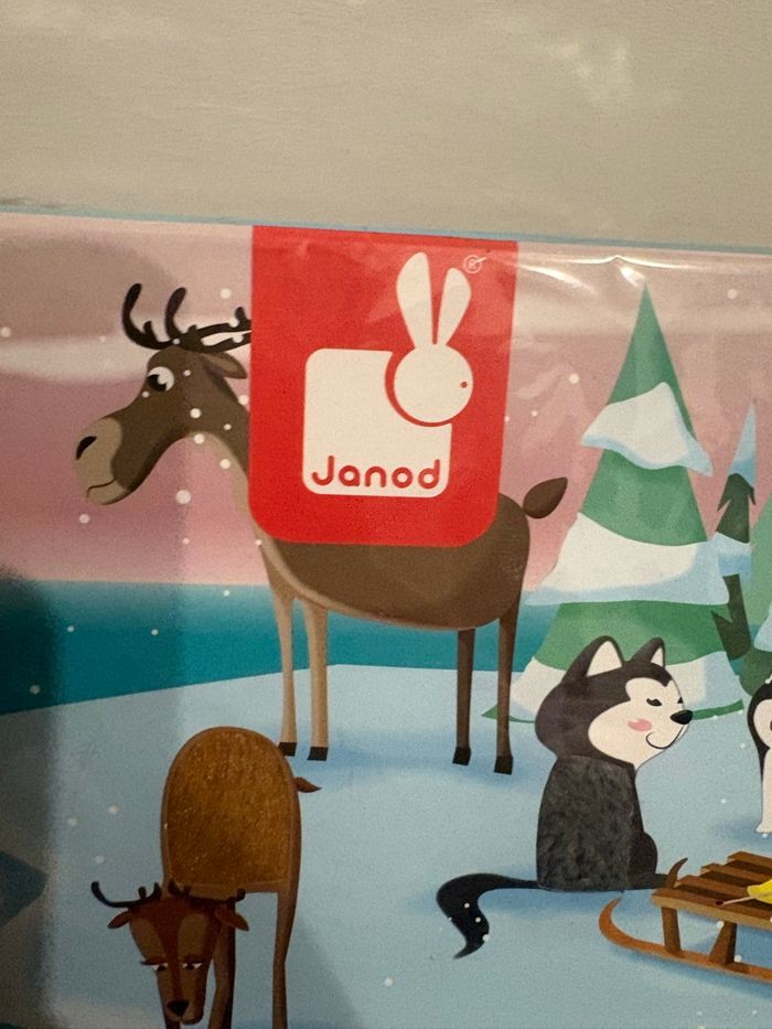 Puzzle tactile géant Janod