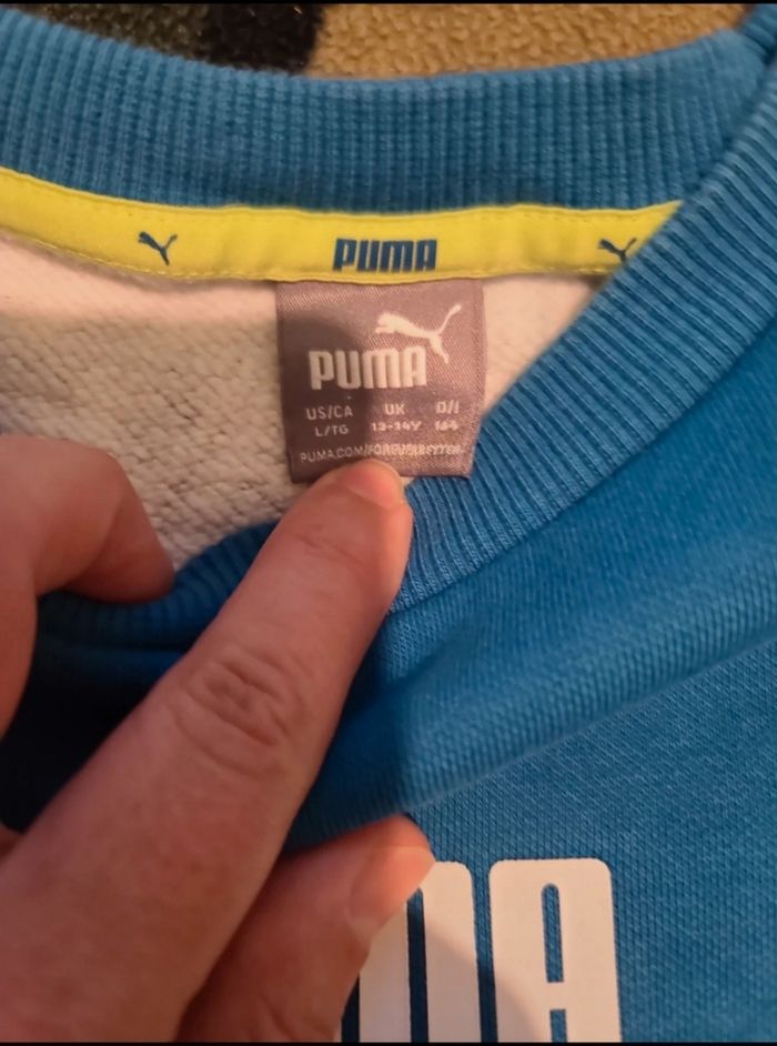 Sweat Puma 13-14 ans - photo numéro 4