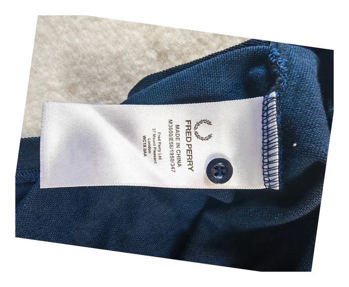 Sublime polo M3600 Fred Perry taille XS - photo numéro 9